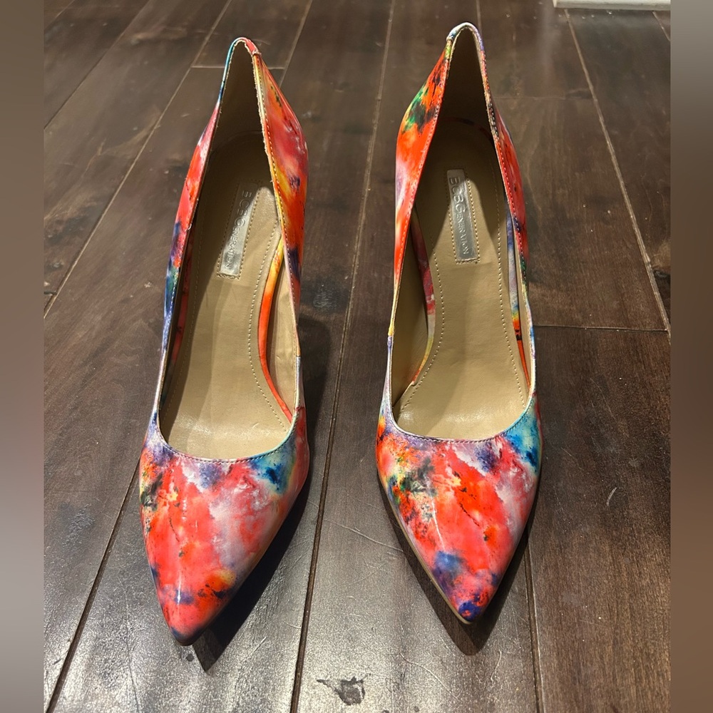 Tie Dye Color BCBG Generation High Heels